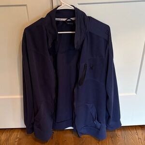Spyder Dark Blue Full-Zip Jacket
